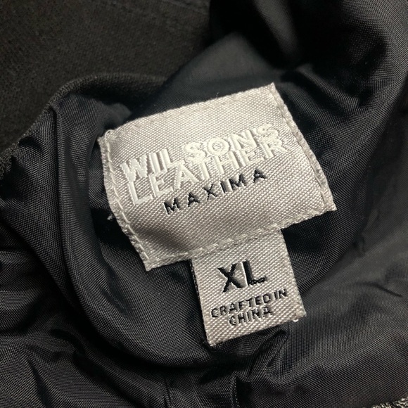 Vintage Wilsons leather vest - Picture 2 of 3